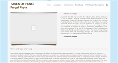 Desktop Screenshot of facesoffungi.org